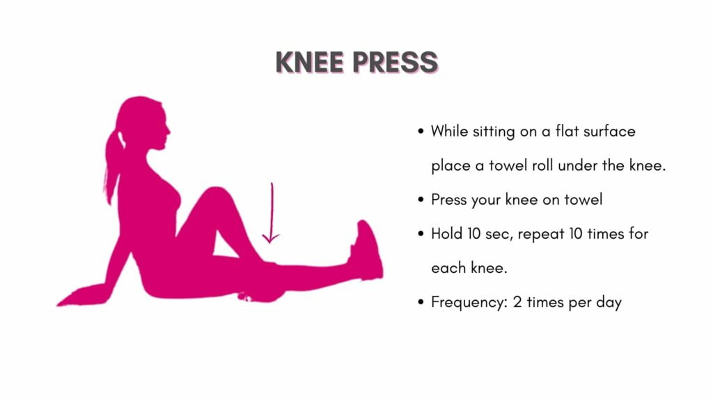 Knee Pain Exercise WELLKINS Medical Centre