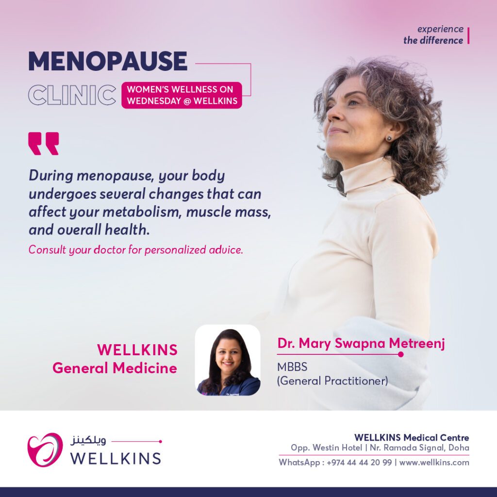 menopause treatment in doha qatar wellkins medical centre