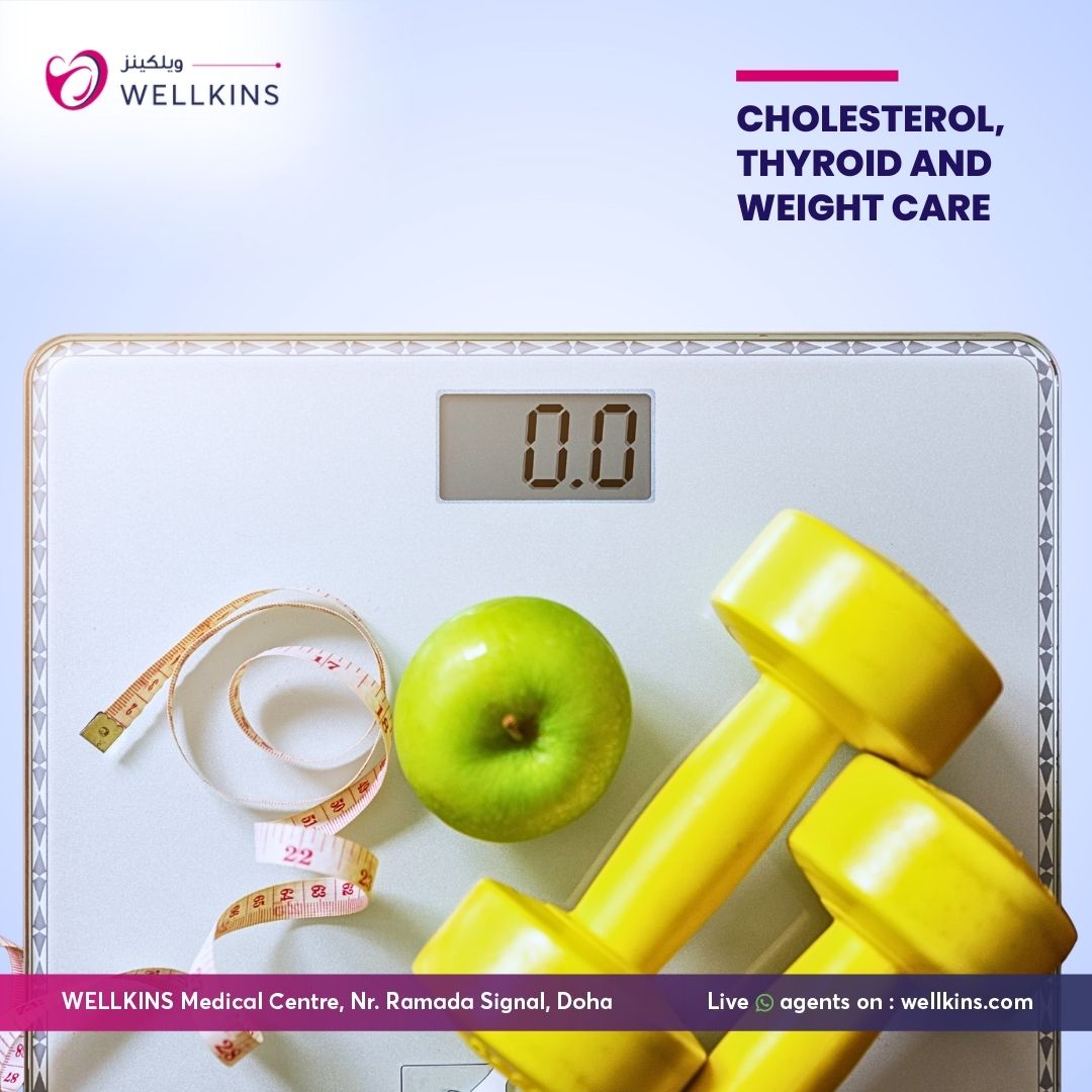 Cholesterol, Thyroid and Weight Management Specialist at Wellkins Medical Centre, Doha Qatar