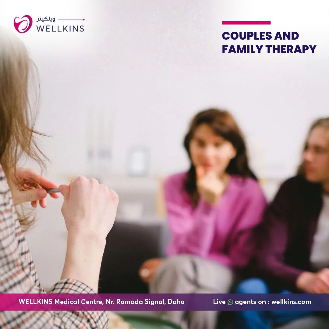 Couples and family therapy at Wellkins Medical Centre Qatar