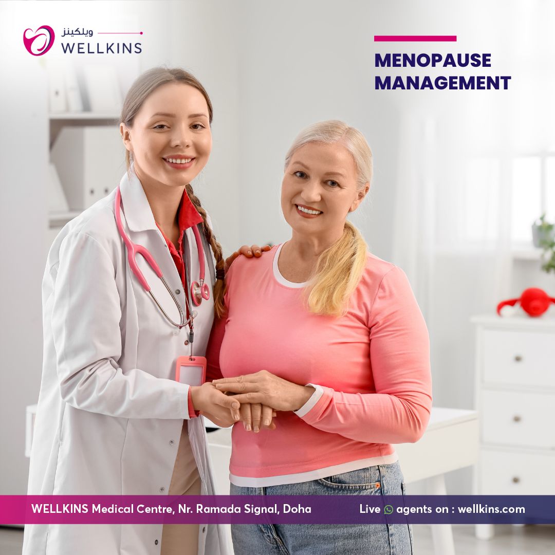 Menopause Management at Wellkins Medical Centre Doha
