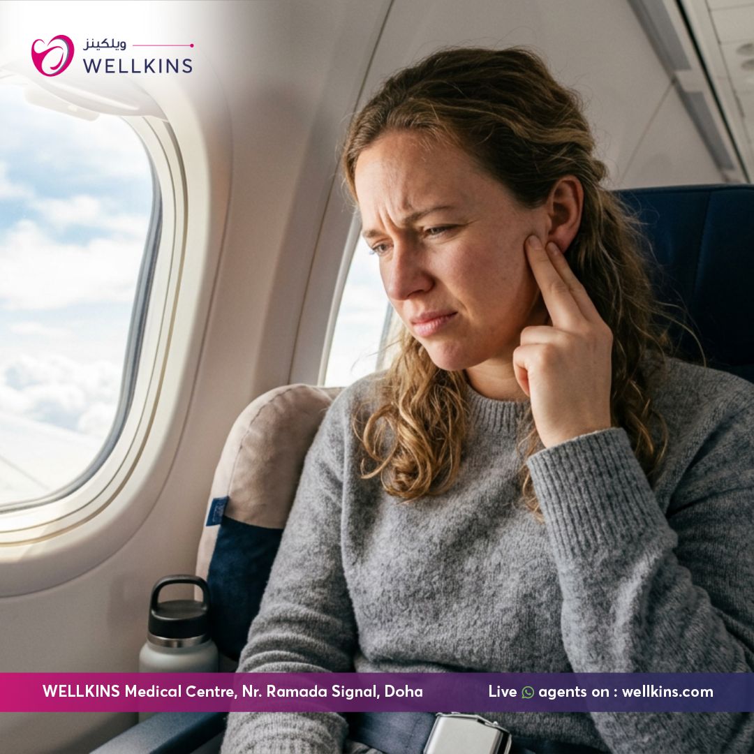Otitic Barotrauma Airplane Ear Treatment Doha Qatar - Wellkins Medical Centre